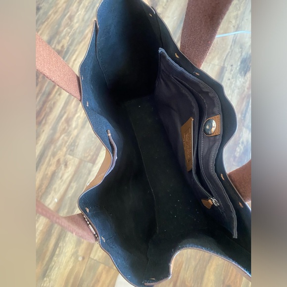 Coach Brown Leather Shoulder Bag - Picture 6 of 11